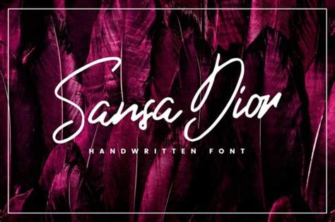 Sansa Dior font free download • AllBestFonts.com